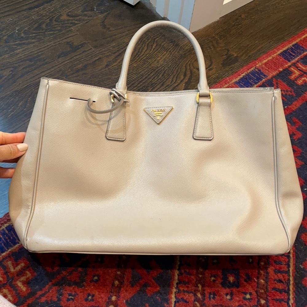Prada Saffiano Lux tote